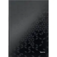 Leitz 46261095 Notitieboek Geruit Zwart 80 vellen DIN A4