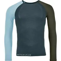 Ortovox - 120 Comp Light Long Sleeve - Merino-ondergoed XL, blauw