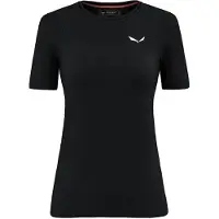 Salewa - Women's Cristallo Warm AMR Tee - Merino-ondergoed 38, zwart