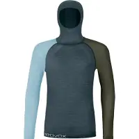 Ortovox - 120 Comp Light Hoody - Merino-ondergoed L, blauw