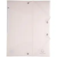 Exacompta 3-Flap map 55860E Mat wit Polypropyleen 24 x 32 cm 30 Stuks