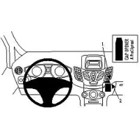 Brodit ProClip Ford Fiesta 2009-2017 Haakse Bevestiging