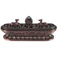 Semoic Tibet Wierookbrander Antieke Handgemaakte Wierookstokje Houder Zen Theehuis Home Office Decoratie Ambachten Ornamenten