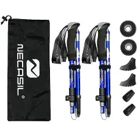 INF Ultralichte wandelstokken 5 delen 1 paar Blue