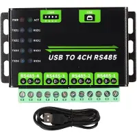 Semoic USB naar 4-kanaals RS485-omzettermodule industrieel