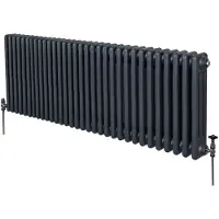 Monster Traditionele radiator met 3 kolommen - 600 x 1462 mm - Anthracietgrijs