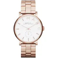 Marc Jacobs MBM3244 Baker Rose Verguld Dameshorloge
