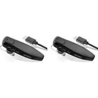 Semoic 2X voor Walkie Talkie Draadloze PTT Headset Oortje Handsfree K-Stekker voor UV-5R BF-888S