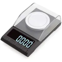 INF Koffieweegschaal met USB-voeding, digitale weegschaal, zakweegschaal 100g/0.001g
