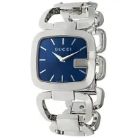 Gucci YA125405 G 30mm Blauw Wijzerplaat Roestvrij Staal Horloge voor dames