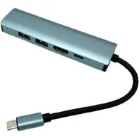 INF 5-in-1 dockingstation met 4K HDMI, 100W PD en Gigabit Ethernet