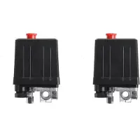 Semoic 2X Luchtcompressor Drukschakelaar Regelklep 220-240V 5-8Kgs Luchtcompressor Luchtpomp Accessoires