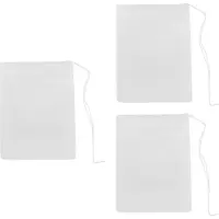 Semoic 3000 Stks/Partij Nieuwe Pla Biologisch Afbreekbaar Theezakje Filters Maïsvezel Koorden Theezakjes Koffie Filter 6X8Cm