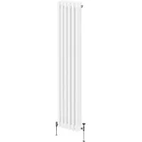 Monster Traditionele radiator met 3 kolommen - 1800 x 292 mm - Wit