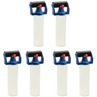 Semoic 6 STKS Lijmapplicator Roller Dispenser PE Plastic Applicatorfles 8Oz Lijmfles voor Houtverwerking Schilderen Levering