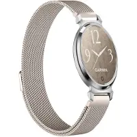 INF Milanese roestvrijstalen horlogeband compatibel met Garmin Lily 2 - Meerdere kleuren Gold