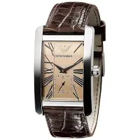 Giorgio Armani AR0154 Klassiek Bruin Herenhorloge