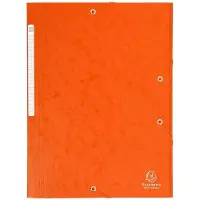 Exacompta 25x Elastomap Maxi capacity in glanskarton 425gm2 - A4 - Oranje - 17117H