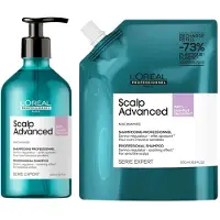 L'Oréal Scalp Advanced Anti-Discomfort Shampoo Refill Set - 2x500ml