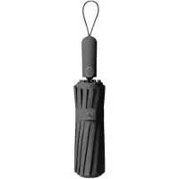 INF Volautomatische Stormparaplu met 48 Ribben - Windbestendig en Duurzaam Black