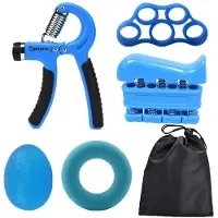 INF Handgreep en Vingertrainer 5 onderdelen Blue
