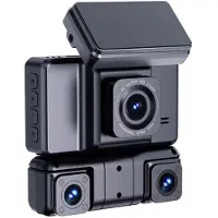 Zandona 4-Kanaals Dashcam met 360-Zicht, 2,5K Wifi, GPS, 1080p, 24/7 Parkeermodus, DVR
