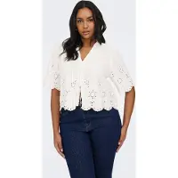 ONLY Carmiffy Top Dames Wit 52