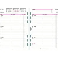 Chronoplan Weekplanner 2027, A5, 1 week/2 pagina's, universele perforatie
