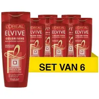 L'Oréal 6x L'oréal Elvive Color Vive 2 In 1 Shampoo En Conditioner 250 Ml