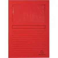 Exacompta A4 Subfolder Set - 100 Stuks (4 Eenheden)