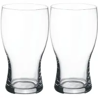 Villeroy & Boch Purismo pint bierglas 2-pack Helder