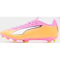 Puma Ultra 6 Play FG/AG Showtime - Poison Pink/Wit/Sun Stream/Blauw/Zwart Kids