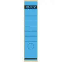 Leitz Rugetiket Leitz breed/lang 62x285mm zelfklevend blauw | 10 stuks