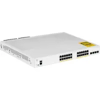 Cisco Business 250 Series CBS250-24P-4X - Switch - Laag 3 - Smart - 24 x 10/100/1000 (PoE+) + 4 x 10 Gigabit SFP+ - Voor wandmontage of in een rack - PoE+ (195 W)