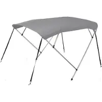 OceanSouth 4-Boogs grijze Biminitop Breedte 210 - 230 cm