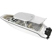 OceanSouth Cabin Cruiser Achtersteven Schaduwuitbreidingsset - lengte 2,9 <> 3,2 mtr