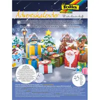 Folia Adventskalender winterlandschap