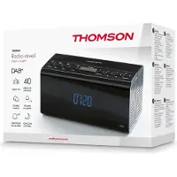 Thomson CR50DAB - DAB+ Wekkerradio - Zwart