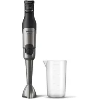 Philips Staafmixer HR2681/00 - 1200 Watt - Inclusief Maatbeker – Geschikt voor Smoothies, Soep en Harde Ingrediënten - Snelheid Regelbaar - RVS - Zwart