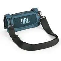 INF JBL Charge 4/5 Beschermhoes met Riem - PU+EVA, Blauw