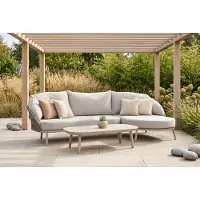 Santika Furniture Santika Pebble organisch loungeset 3-delig