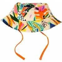 Ducksday - zonnehoedje - tropisch - moana - maat 62/68 - 0-3 maand
