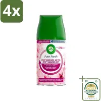 Air Wick Freshmatic - Luchtverfrisser Navulling - Aziatische Kersenbloesem - 250ml - Voordeelverpakking - 4 stuks - Aziatische Kersenbloesem - Freshmatic