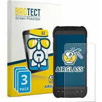 BROTECT Screenprotector 3 Stuks voor Stonex S60 Beschermglas transparant