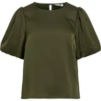 Vila Ellette Puff Blouse Met Korte Mouwen