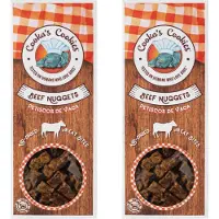 Cooka's Cookies Cooka’s Cookies - Rundvlees nuggets Hondensnoep – Beef Nuggets 2-pack (2x60g) - Voordeel Set - Perfect als trainingssnack of beloning