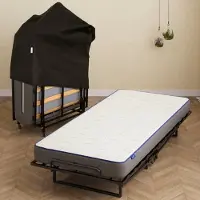 Best Life Vouwbed Lattenbodem 90x200 - Opklapbed 1 Persoons - Plooibed - Logeerbed Inklapbaar