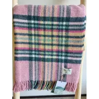 Bronte by moon Wollen Plaid - ST.IVES Pink (Merino) 140x185cm - Bronte x Plaids.shop