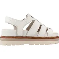 Clarks Dames Orianna Twist D-Fit Sandalen Off White