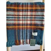 Bronte by moon Wollen Plaid - ST.IVES Teal (Merino) 140x185cm - Bronte x Plaids.shop